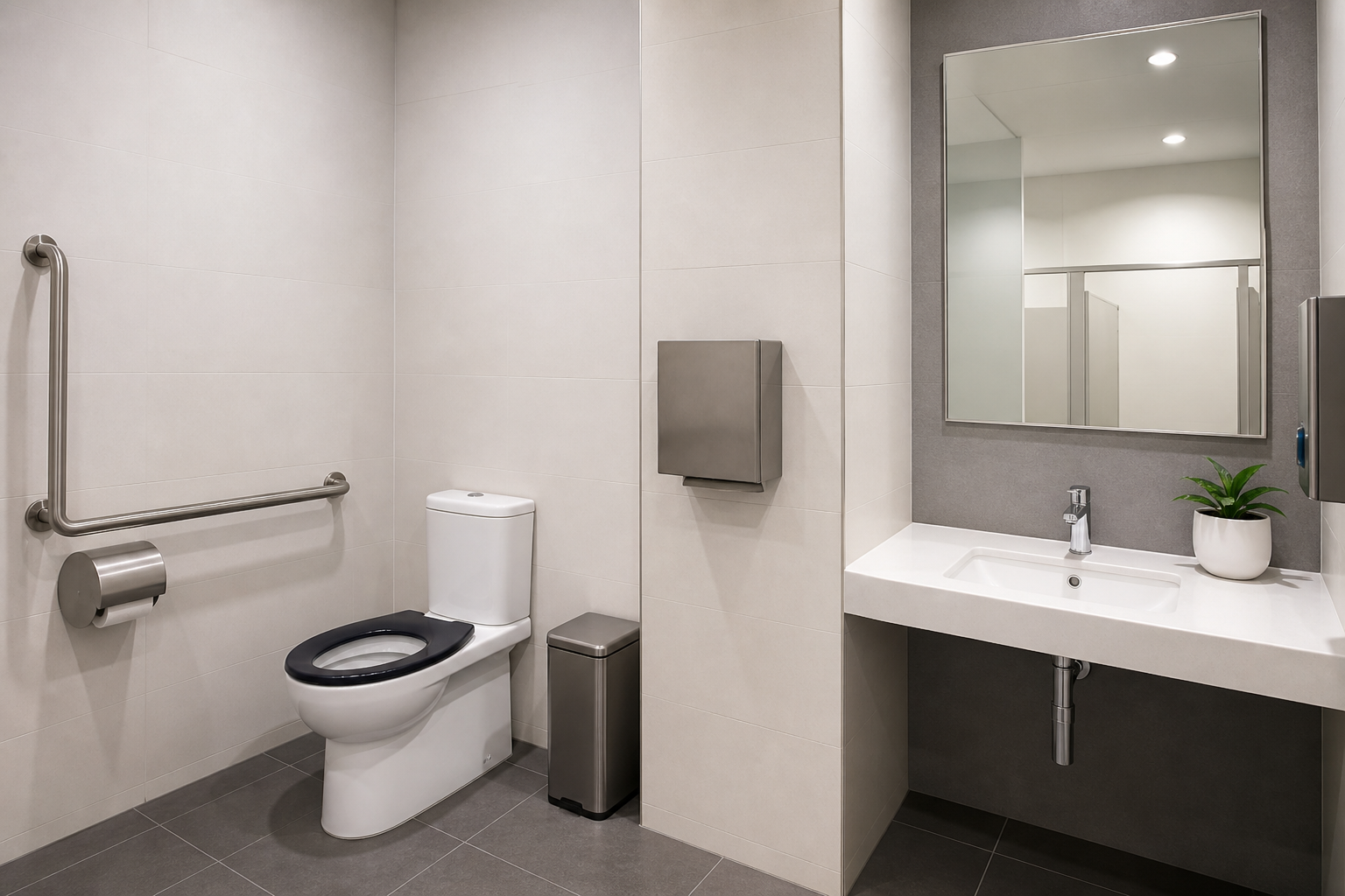 Commercial workplace amenities cleaning for Queensland WHS hygiene